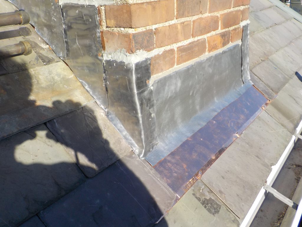 New Chimney Base and Cap Flashing Triple M Contracting
